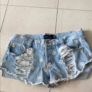 Minkpink jean shorts